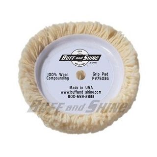 Buff and Shine 7-1/2 inch 4 Ply Twist Grip Buffing Pad 7503G
