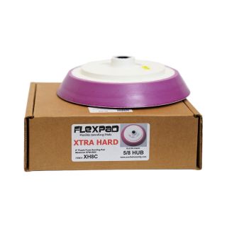 8 Inch Extra Hard Pad Cloth Back 5/8-11 Hub