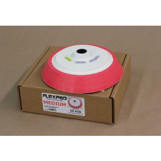 8 Inch Medium Pad Cloth Back 5/8-11 Hub